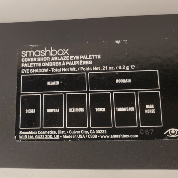 Smashbox Cover Shot Eyeshadow Palette in Ablaze - Picture 4 of 8